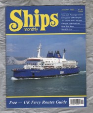 Ships Monthly - January 1993 - Vol 28 - No.1 - `The `Dublin Boat` Recalled` - Waterway Productions Limited