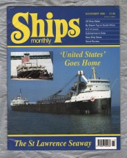 Ships Monthly - November 1996 - Vol 31 - No.11 - `The St Lawrence Seaway` - Waterway Productions Limited