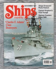 Ships Monthly - November 1997 - Vol 32 - No.11 - `German Coasters Since 1945` - Published by Ships Monthly