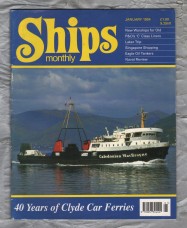 Ships Monthly - January 1994 - Vol 29 - No.1 - `40 Years of Clyde Car Ferries` - Waterway Productions Limited