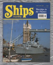 Ships Monthly - February 1995 - Vol 30 - No.2 - `Warships in the Thames` - Waterway Productions Limited