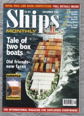 Ships Monthly - December 2001 - Vol 36 - No.12 - `Thames Sand Barges` - IPC Media Group