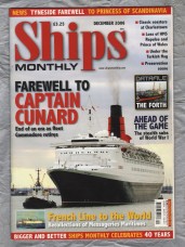 Ships Monthly - December 2006 - Vol 41 - No.12 - `Farewell to Captain Cunard` - IPC Media Group