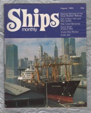 Ships Monthly - August 1985 - Vol 20 - No.8 - `Ports of New York & New Jersey` - Waterway Productions Limited
