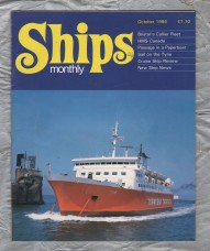 Ships Monthly - October 1986 - Vol 21 - No.10 - `Bristol`s Collier Fleet` - Waterway Productions Limited