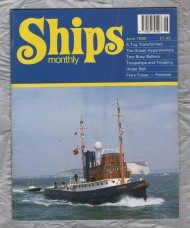 Ships Monthly - June 1990 - Vol 25 - No.6 - `Under Sail` - Waterway Productions Limited