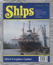 Ships Monthly - September 1990 - Vol 25 - No.9 - `SS America 1940-1990` - Waterway Productions Limited