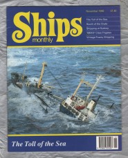 Ships Monthly - November 1990 - Vol 25 - No.11 - `South of the Clyde` - Waterway Productions Limited