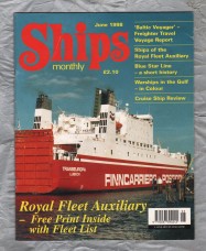 Ships Monthly - June 1998 - Vol 33 - No.6 - `Blue Star Line` - Prestige Magazine