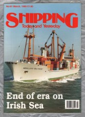 Shipping - Today and Yesterday - March 1995 - No.61 - `Warships of Yesterday` - HPC Publishing