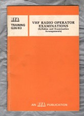 RYA / Royal Yachting Association - VHF Radio Operator Examinations - Training G26/83 - 1983 - Booklet