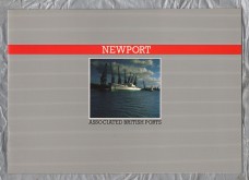 Information Brochure - `Associated British Ports - Newport` - c1980s - Designed by Addison Design Co.