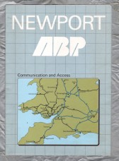 Fold Out Information Brochure - `Associated British Ports - Newport` - c1990 - Produced by Cartography by Intermap Production Services