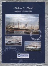 Robert G.Lloyd  - `Marine Art Print Collection` - Isle of Wight - c2000s