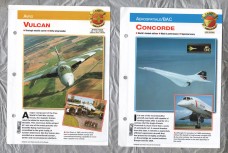 Aircraft of the World - 8 Sample Collection Of Cards - 1998 - International Masters