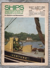 Ships Monthly - June 1970 - Vol 5 - No.6 - `Steamers of Dickens`s Medway` - Endlebury Publishing Co.