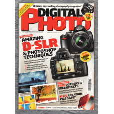 Digital Photo Magazine - Issue 134 - October 2010 - `Amazing D-SLR & Photoshop Techniques` - With C.D-Rom. - Published by Bauer Media