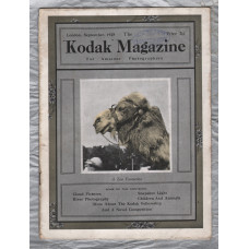 The Kodak Magazine - Vol.111 No.9 - London, September 1925 - `A Zoo Favourite` - Published by Kodak Limited