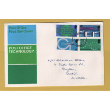 Post Office - FDC - 1st October 1969 - `Post Office Technology` - Addressed First Day Cover