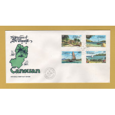 The Grenadines of St Vincent - FDC - 8th December 1977 - `Canouan` Issue - Unaddressed First Day Cover and G.P.O. Presentation Pack