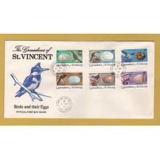 The Grenadines of St Vincent - FDC - 11th May 1978 - `Birds and their Eggs` Issue - Unaddressed First Day Cover 