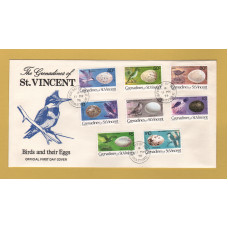 The Grenadines of St Vincent - FDC - 11th May 1978 - `Birds and their Eggs` Issue - Higher Value - Unaddressed First Day Cover