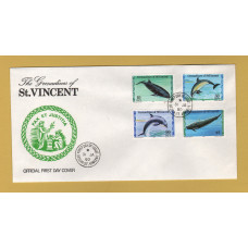 The Grenadines of St Vincent - FDC - 31st January 1980 - `Marine Life` Issue - Unaddressed First Day Cover and G.P.O. Presentation Pack