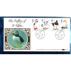 Benham - FDC - 17th January 1989 - `The Puffins of St Kilda` Cover - BLCS 38 - First Day Cover