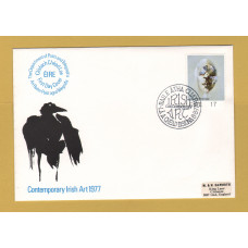 Eire - FDC - 8th August 1977 - `Contemporary Irish Art` Cover - First Day Cover