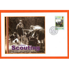 Isle Of Man - FDC - 22nd February 2007 - `Europa-Centenary of Scouting` Issue - Single 72p `Ceremonial` Stamp First Day Cover