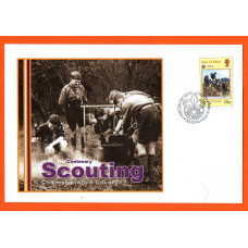 Isle Of Man - FDC - 22nd February 2007 - `Europa-Centenary of Scouting` Issue - Single 28p `Hiking` Stamp First Day Cover