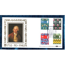 Benham - FDC - 23rd July 1982 - `250th Anniversary - Richard Arkwright - 1732 to 1982` Cover - BOCS (2)13 - First Day Cover
