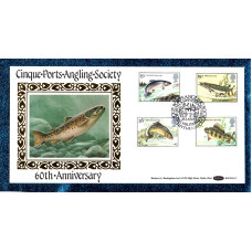 Benham - FDC - 26th January 1983 - `Cinque-Ports-Angling-Society - 60th-Anniversary` Cover - BOCS (2)17 - First Day Cover