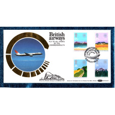 Benham - FDC - 9th March 1983 - `British Airways - Fly To All Parts Of The Commonwealth` Cover - BOCS (2)18 - First Day Cover