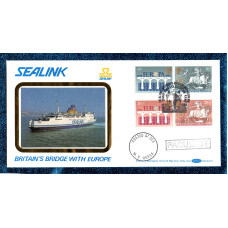 Benham - FDC - 15th May 1984 - `Sealink - Britain`s Bridge With Europe` Cover - BOCS (2)27 - First Day Cover