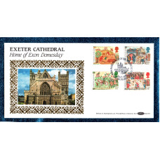 Benham - FDC - 17th June 1986 - `Exeter Cathedral - Home Of Exon Domesday` Cover - BLCS 13 - First Day Cover