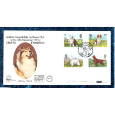 Benham - FDC - 7th February 1979 - `Kennel Club 30th Anniversary of their Crufts Exhibition - Official Cover` - BOCS 7 - First Day Cover
