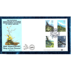Benham - FDC - 21st March 1979 - `20th Anniversary "Ring of Flowers" - Official Cover` - BOCS 8 - First Day Cover