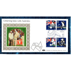 Benham - FDC - 21st June 1988 - `Cricketing Links with Australia` Cover - BLCS 33 - First Day Cover