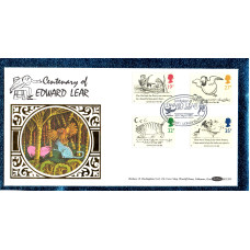 Benham - FDC - 6th September 1988 - `Centenary of Edward Lear` Cover - BLCS 35 - First Day Cover