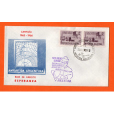 From: Argentine Antarctic - Base De Ejercito Esperanza - 22nd February 1967 - To: Buenos Aires - 5th March 1968