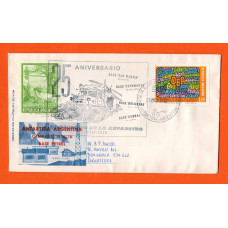 From: Argentine Antarctic - Base Petrel Cover - Base General Belgrano Postmark - 25th October 1976 - To: Buenos Aires - 15th March 1977