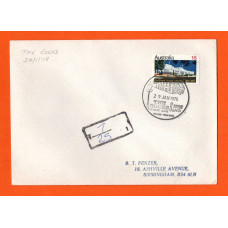 Independent Cover - `29 JAN 1978 The Rock Sydney N.S.W Cadmans Cottage Millers Point 2000` - Postmark - 18c Parliament House Stamp from 1977