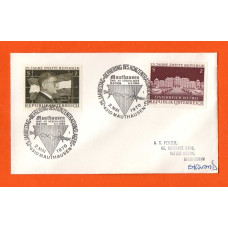 Independent Cover - `25 Jahrestag.Befreiung Des Konzentrationslagers.Mauthausen und 49 Nebenlager 8.8.1938-5.5.1945 - 2.Mai 1970.` Postmark - 2x 2S 25th Anniversary of the Second Republic of Austria Stamps from 1970