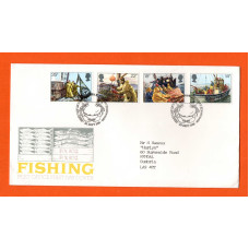 Post Office - FDC - 23rd September 1981 - `Fishing` - Addressed First Day Cover