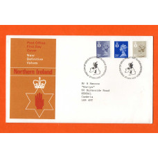 Post Office - Northern Ireland - FDC - 27th April 1983 - `New Definitive Values` - Addressed First Day Cover