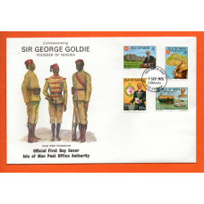 Isle Of Man - FDC - 1975 - `Commemorating George Goldie - Founder Of Nigeria` Post Office Issue - Official First Day Cover