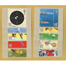 U.K - PHQ Cards - 339 Set - Issued 27th July 2010 - 10 Stamp Cards - Olympic and Paralympic Games Issue - Unused
