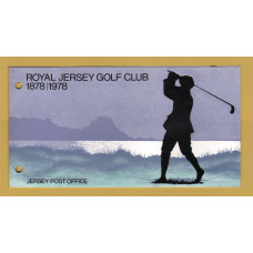 Jersey Post - 1978 - Royal Jersey Golf Club - 4 Stamp Presentation Pack - Designed by Jennifer Toombs
