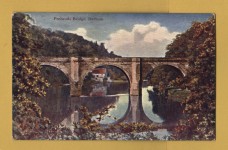 `Prebends Bridge, Durham` - Postally Unused - Valentine`s Series Postcard.